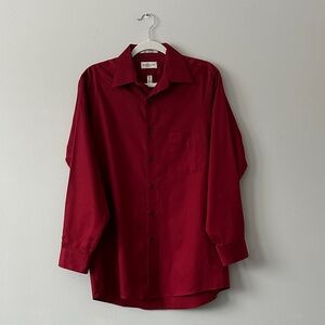 Van Heusen Ruby Red Dress Shirt